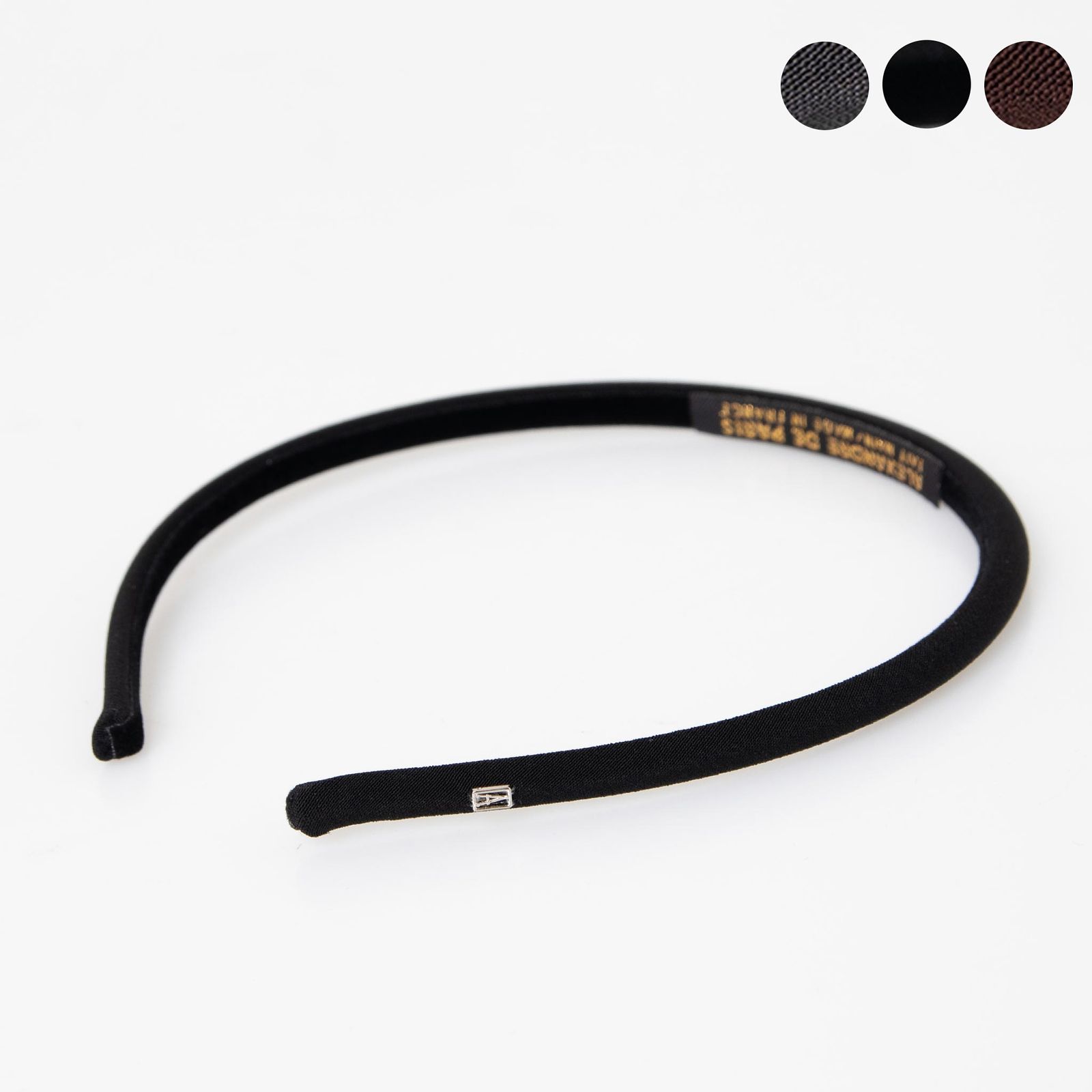 アレクサンドル ドゥ パリ DE PARIS カチューシャ LE SATIN EMILIE レディース 6 mm THB 20147 06