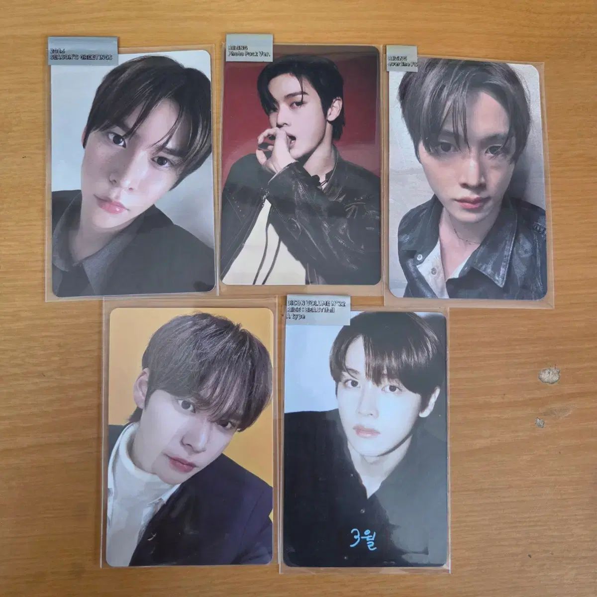 RIIZEウンソクソンチャングッズ RIIZE（ライズ） ソンチャン(SUNGCHAN) ウンソク(EUNSEOK) トレカ