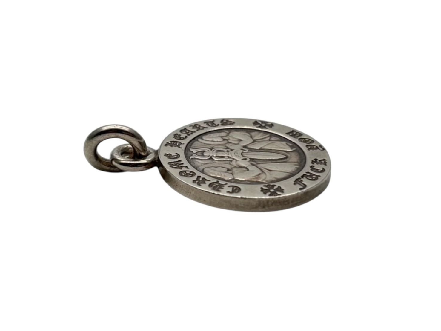  CHROME HEARTS クロムハーツ エンジェル メダル チャーム V 1 ペンダントトップ シルバー 6 2 g シルバー925 シルバー金具 4 b 009933 その他 アクセサリー
