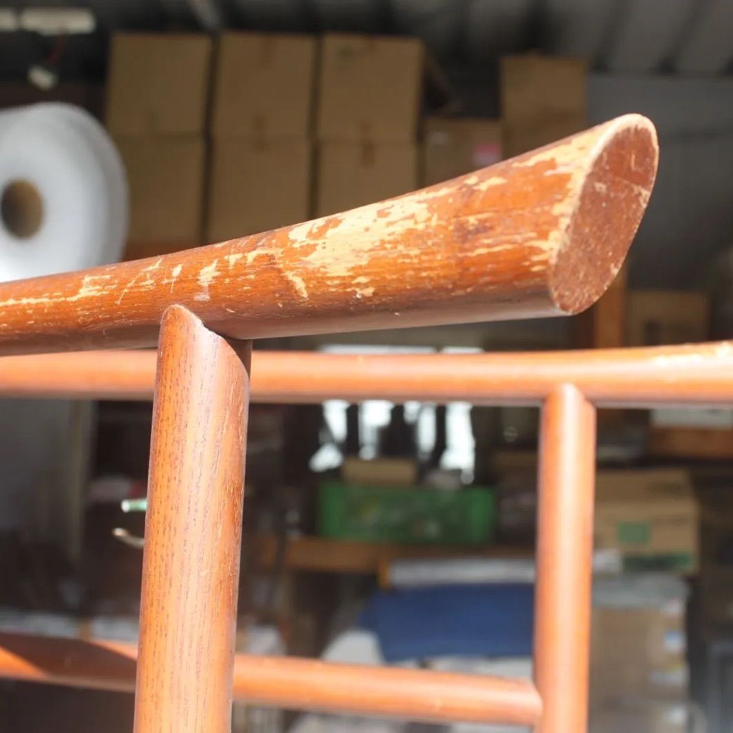 衣紋掛け　衣桁　着物掛け　アンティーク家具　木製　当時物　着物　古民具　古道具 着物掛け 衣桁 木製 アンティーク 和家具 - メルカリ