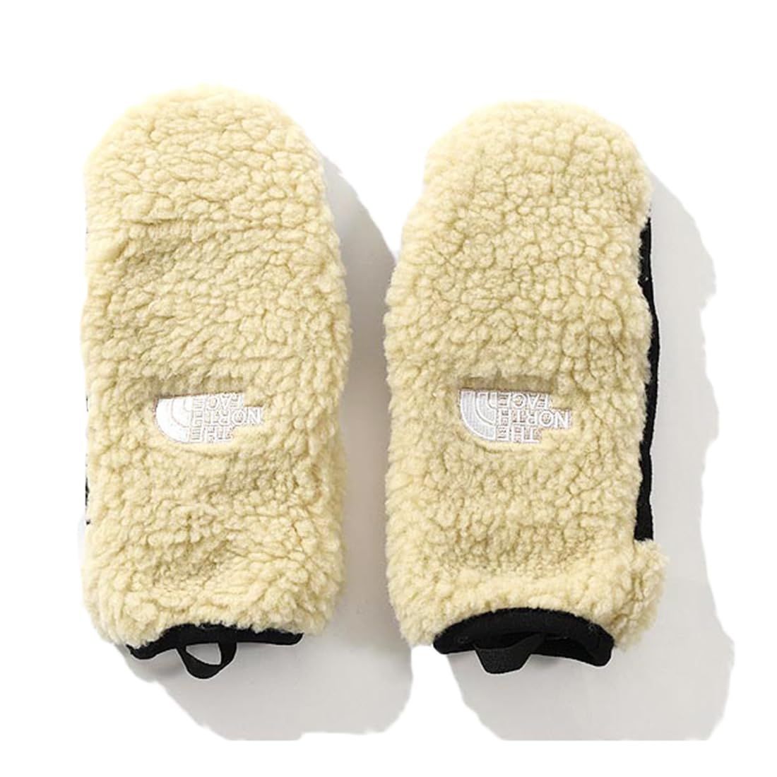 THE NORTH FACE ザノースフェイス 手袋 Reversible Extreme Pile Mitt オートミール TNFグリーン M