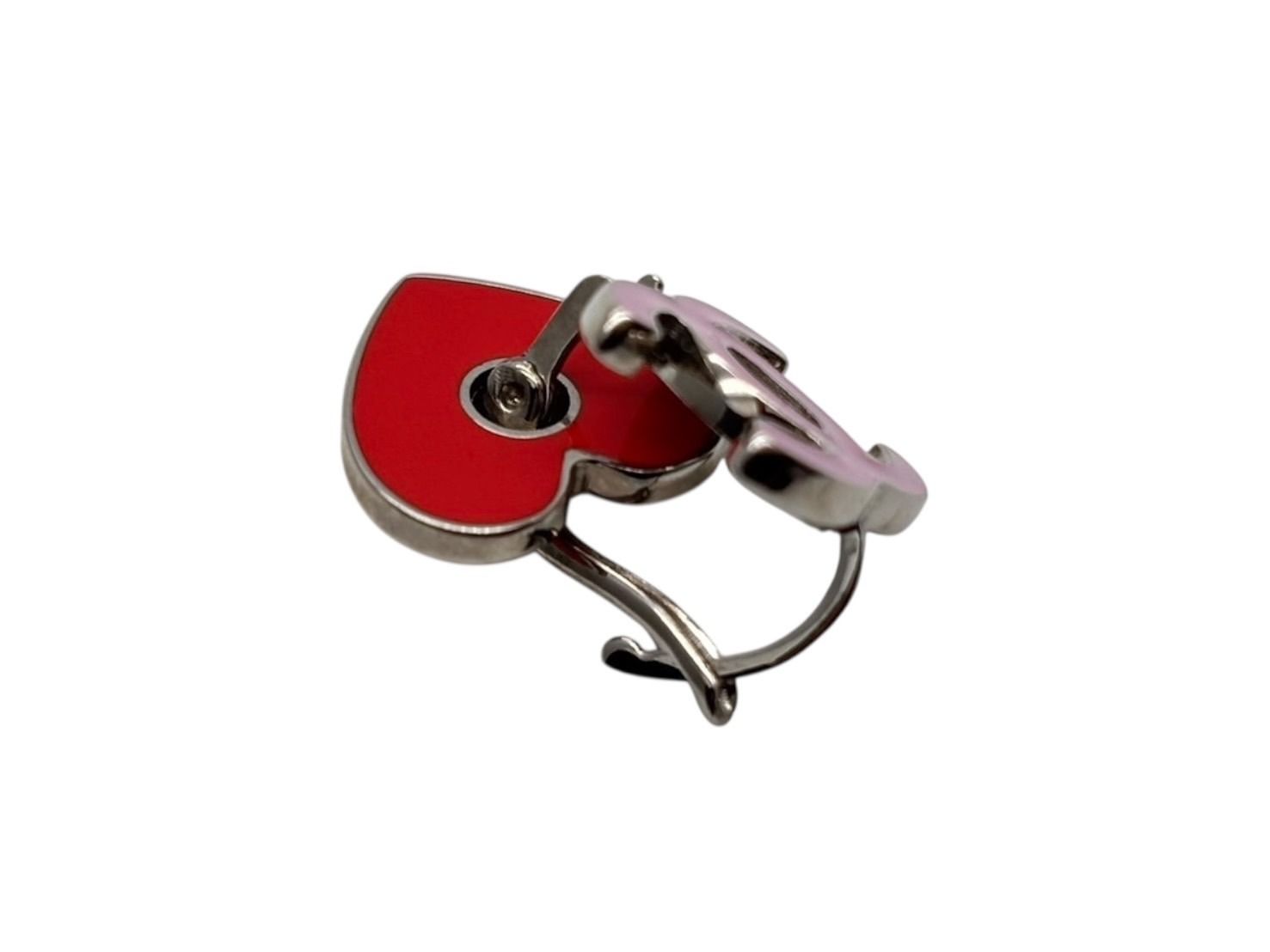 ⭐︎ CHANEL ぶら下がり　ハート型ピアス 美品！ 極美品 CHANEL シャネル ココマーク ハート ぶら下がりピアス 重量約