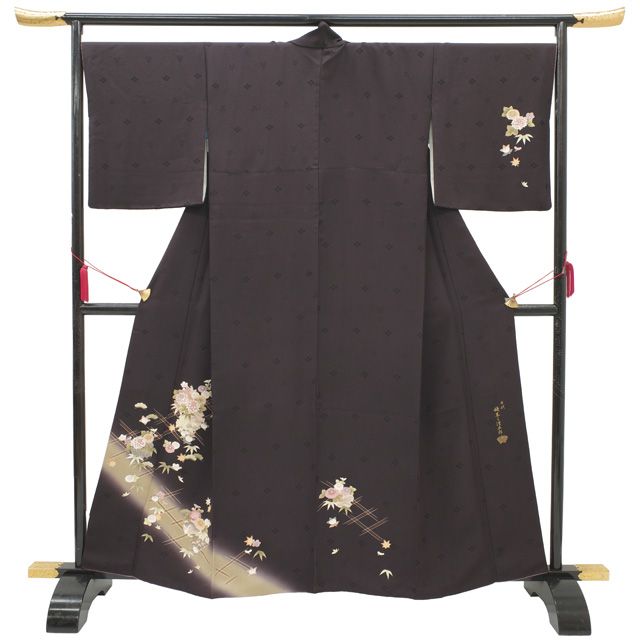 中古】 すごい値！ 訪問着 袷 リサイクル フォーマル 着物 正絹 十代