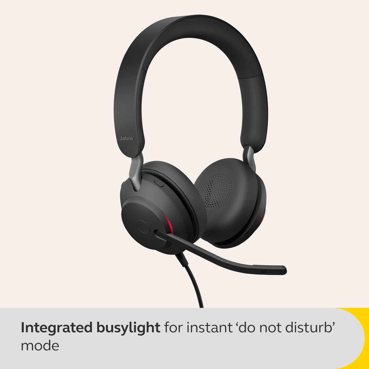 Jabra Evolve 2 40 SE USB-A MS Stereo 24189-999-999 ケーブル管理 その他 