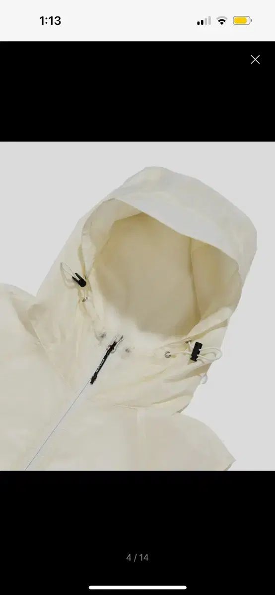 フィジカル エデュケーション デパートメント ファイブ WIND AND WISH WHO フード ベスト アイボリー