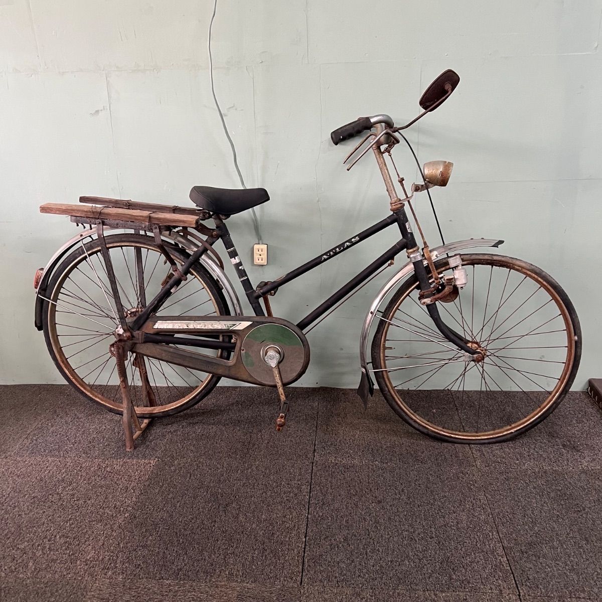 ⭐︎ 丸石自転車 アトラス ATLAS ヴィンテージ 旧 自転車 - メルカリ