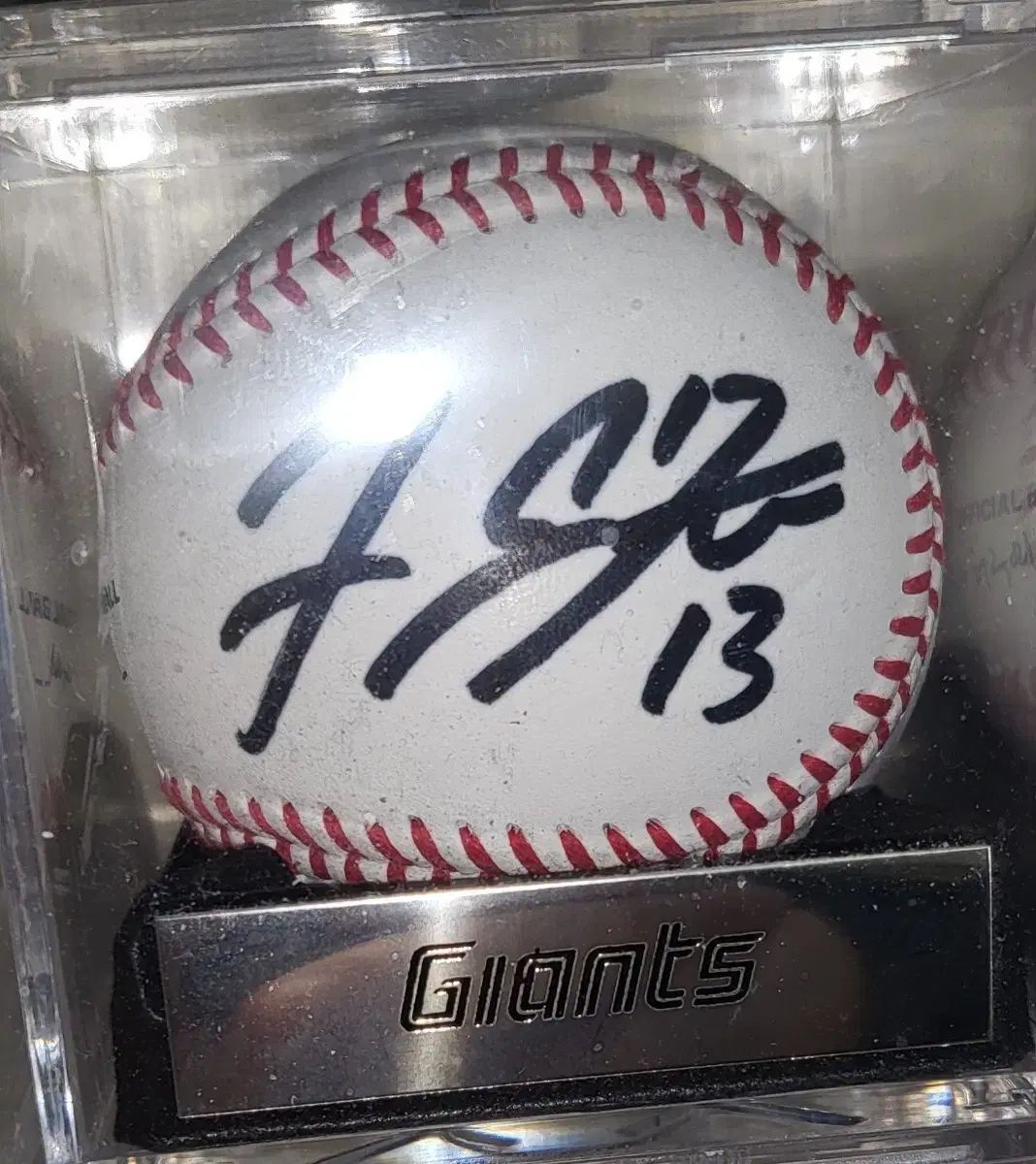 ロッテ ジァイアンツ チョン・ミンジェ サインボール - メルカリ