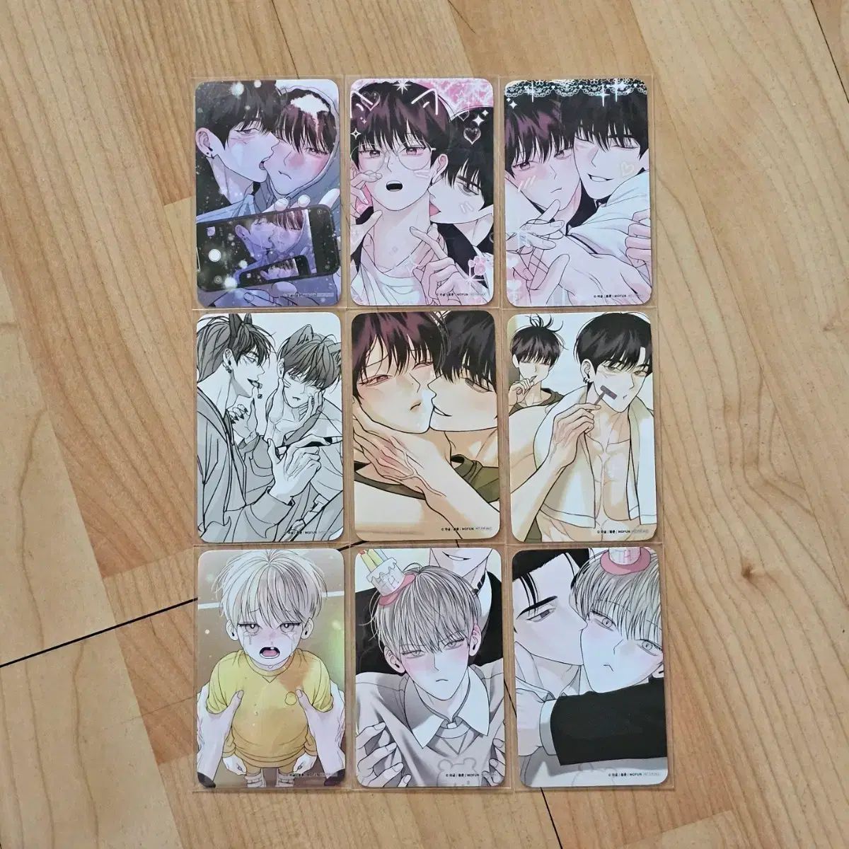 月曜日（月）の救済者 MOFUN 訪問トレカ 訪問フォトカード 全メンバー