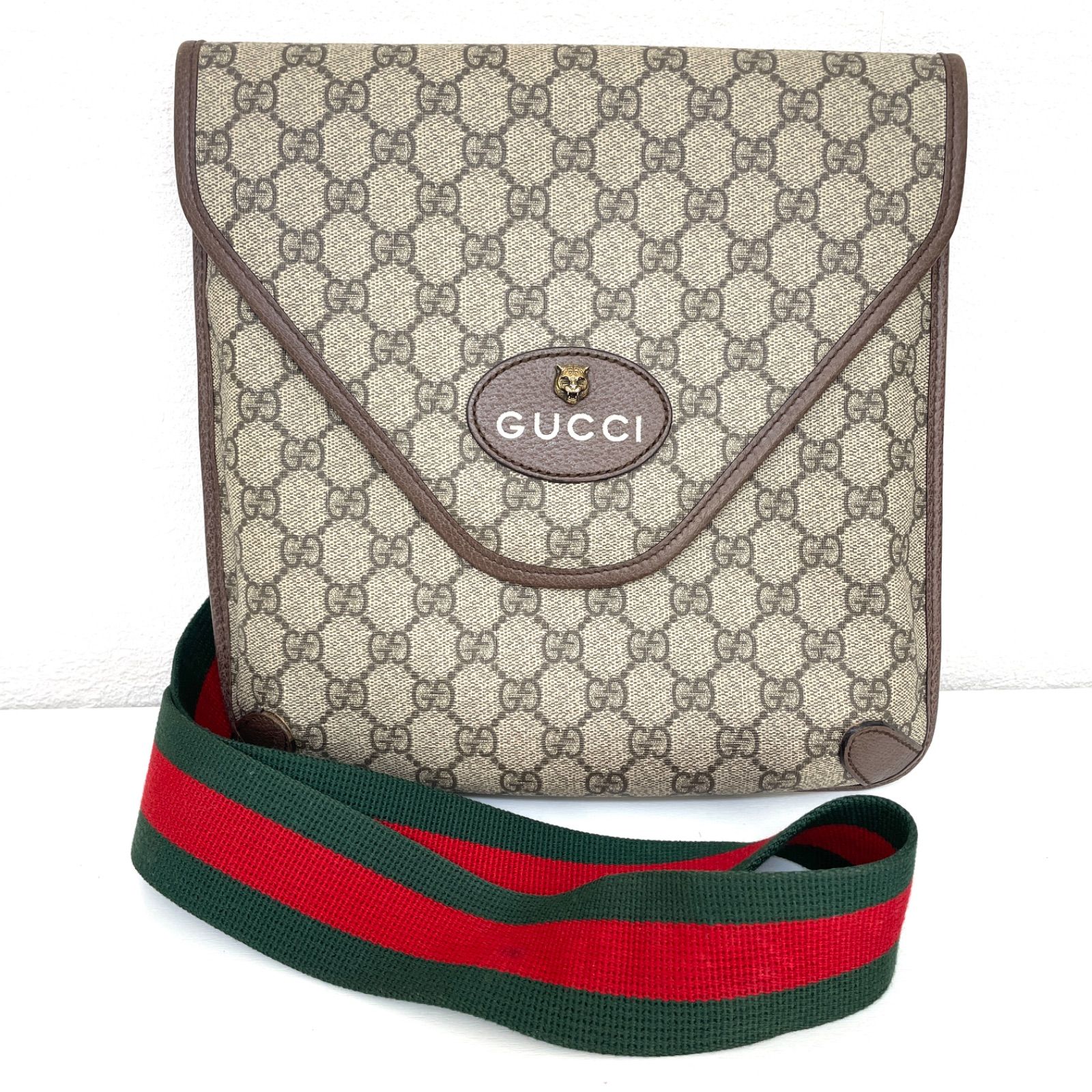 GUCCI グッチ ネオ ヴィンテージ GG メッセンジャー ショルダーバッグ GGスプリーム