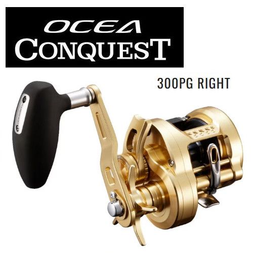 シマノ 22オシア コンクエスト 300 PG 両軸リール 釣り具 OCEA 右ハンドル RIGHT