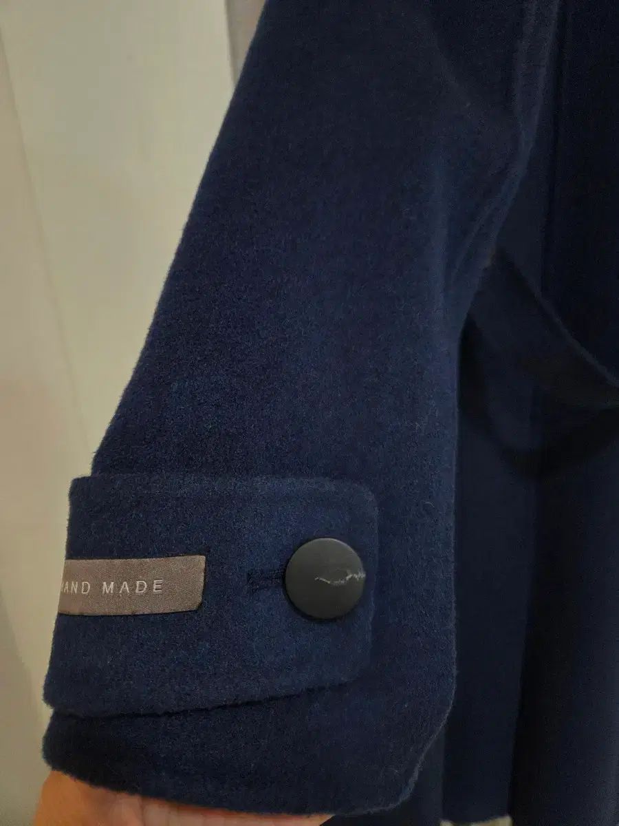BESTI BELLI ウール混ハンドメイド ロングコート