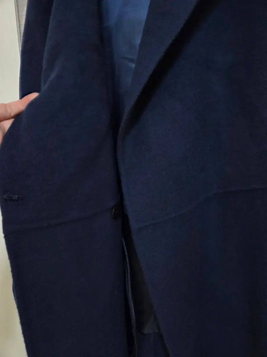 BESTI BELLI ウール混ハンドメイド ロングコート