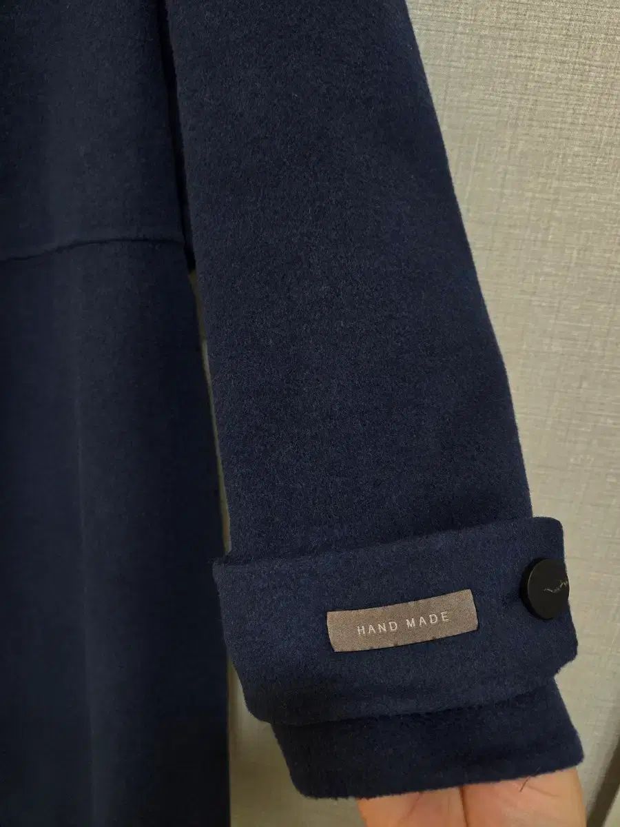 BESTI BELLI ウール混ハンドメイド ロングコート