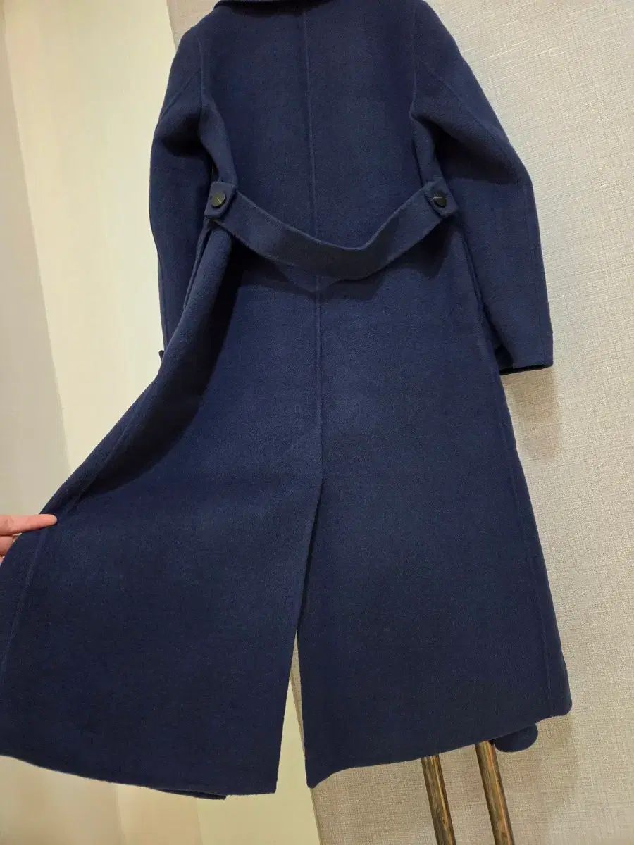 BESTI BELLI ウール混ハンドメイド ロングコート