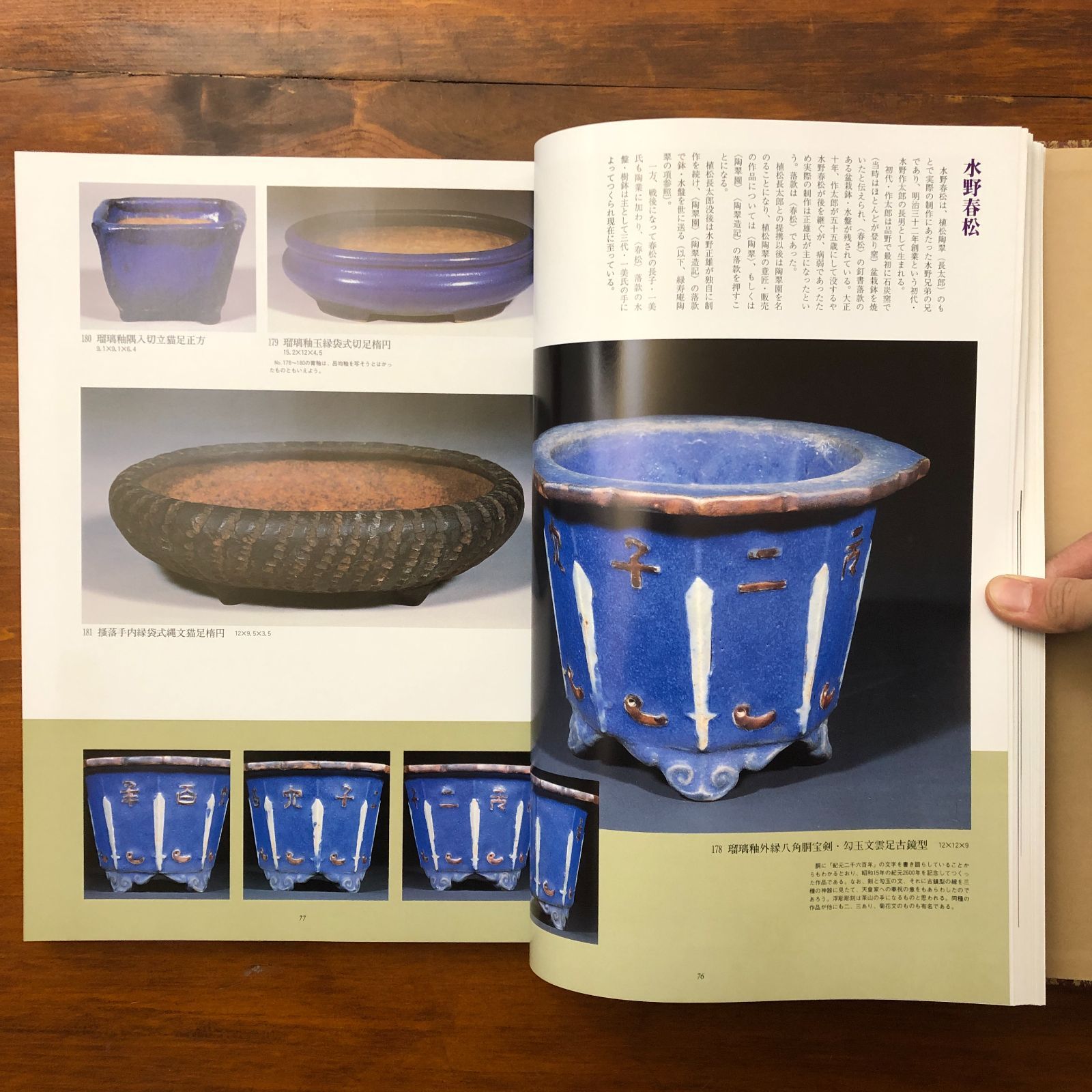 美術盆器名品大成 中国編/日本編 全2冊揃い（日本盆栽協同組合創立20