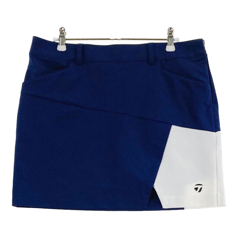 サイズ：O TAYLOR MADE テーラーメイド ストレッチスカート ネイビー系