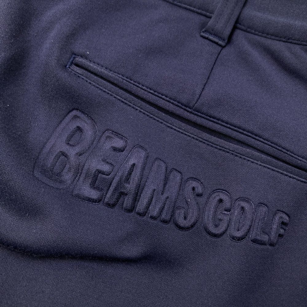 サイズ：S BEAMS GOLF ビームスゴルフ パンツ ネイビー系