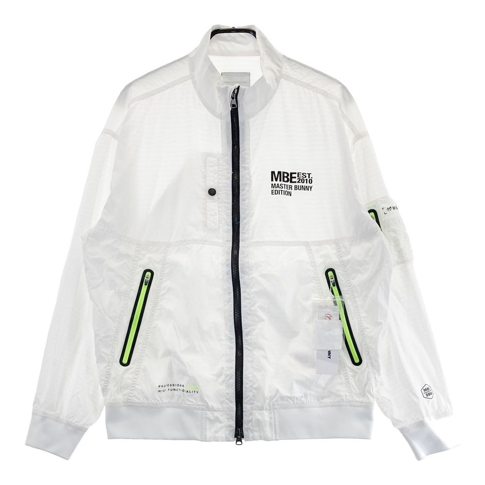 サイズ 6 MASTER BUNNY EDITION マスターバニーエディション モデル ジップジャケット ホワイト系 ゴルフウェア メンズ ストスト