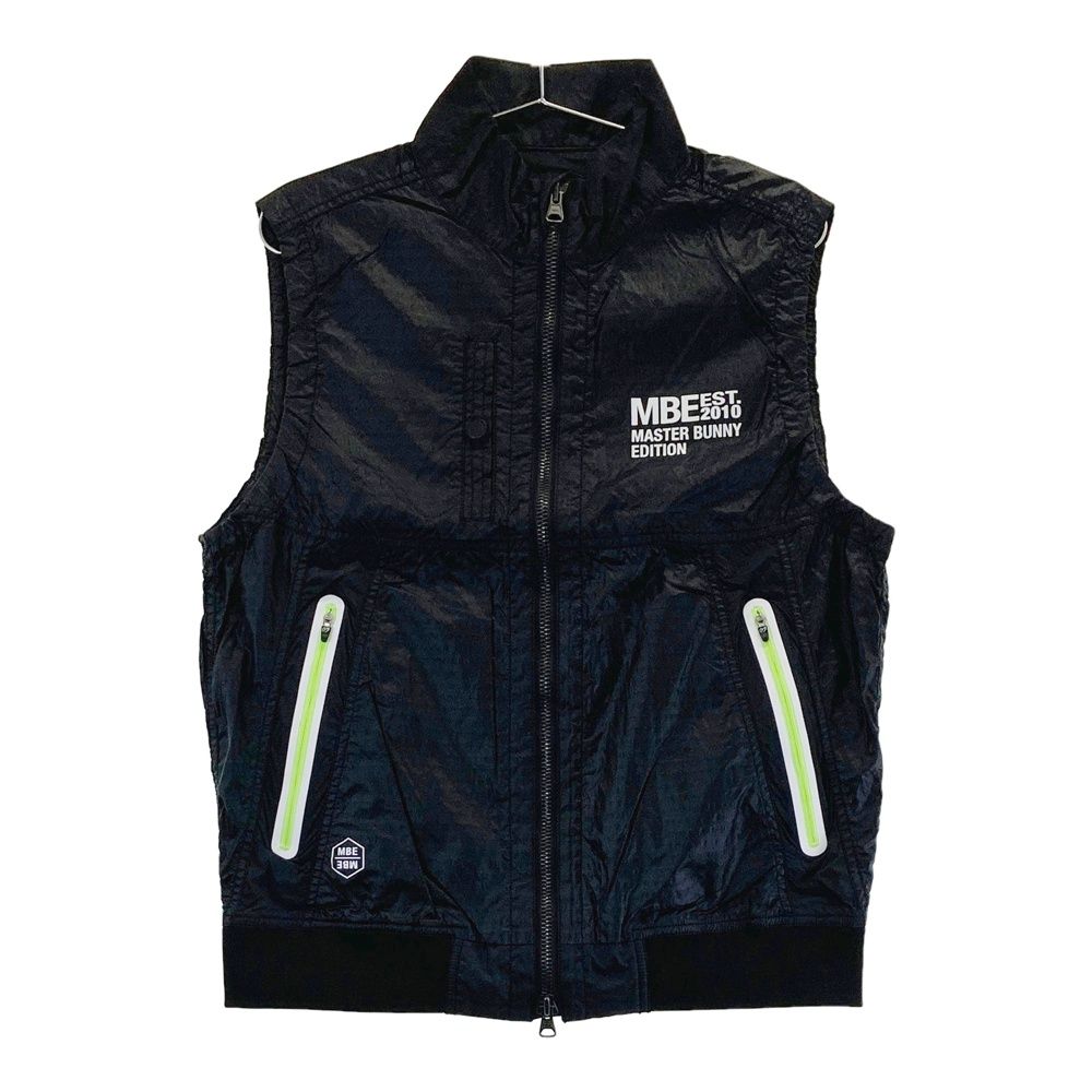 サイズ 4 MASTER BUNNY EDITION マスターバニーエディション モデル ジップベスト ブラック系 ゴルフウェア メンズ ストスト