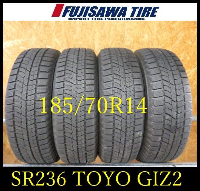 SR 236 製造 約8 5部山 TOYO GIZ 2 185 70 R 14 4本