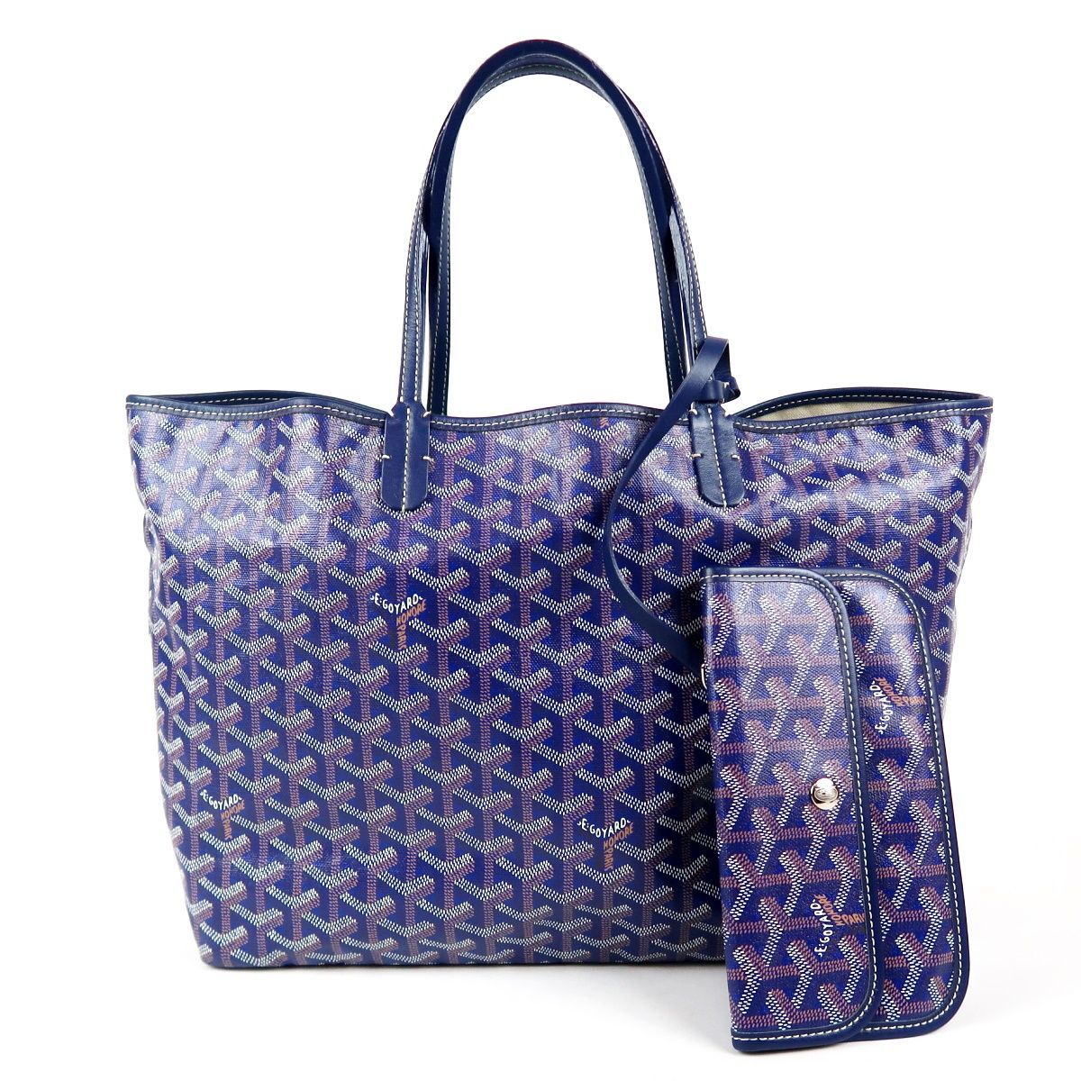 GOYARD ゴヤール サンルイPM トート ハンドバッグ ポーチ付き ブランド鞄 TR 49