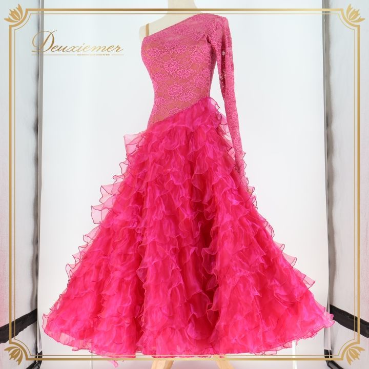 社交ダンス 衣装 タカダンス TAKADANCE スタンダードドレス ドレス