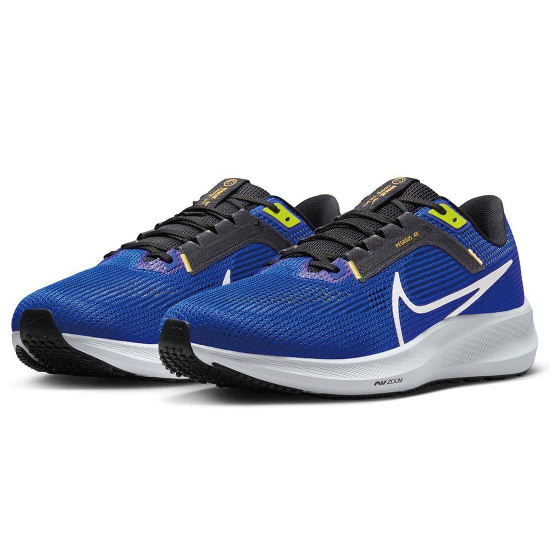 NIKE ペガサス 40 Pegasus レーサーブルー ブラック サンダイアル ホワイト DV 7480 401 日本 25 5 cm