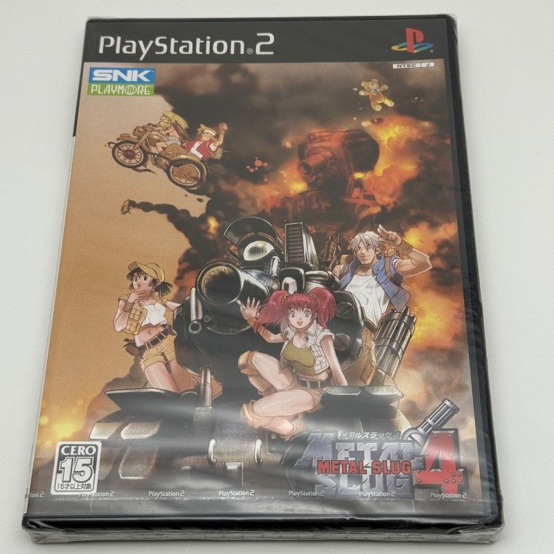 PS 2 メタルスラッグ4 METAL SLUG エス エヌ ケイ SNK プレステ2 レトロ メタスラ
