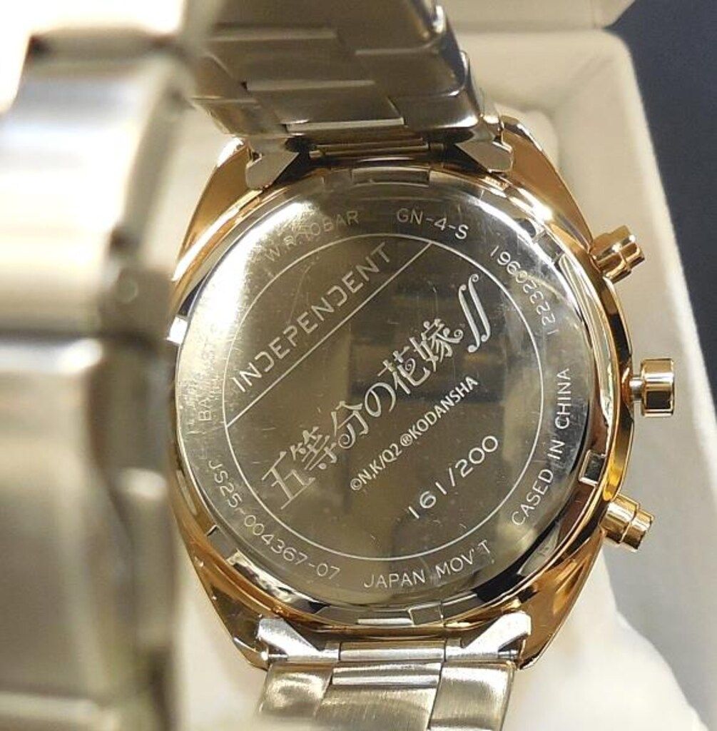 INDEPENDENT INDEPENDENT×五等分の花嫁 コラボウォッチ 五月モデル