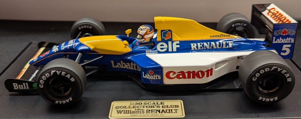 タミヤ 1/20 コレクターズクラブ ウイリアムズFW 14Bルノー 23004
