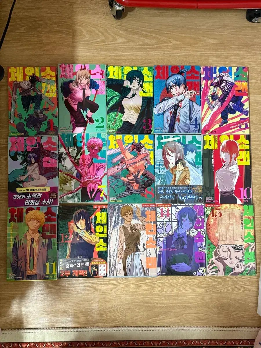チェンソーマン 1-15巻 初版 / バディストーリーズ / 룩백 / 17-21