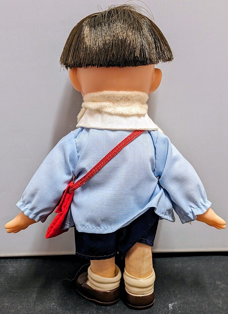 ポピー/あんそにい まことちゃん人形 青箱付緑まこと虫 185mm - メルカリ