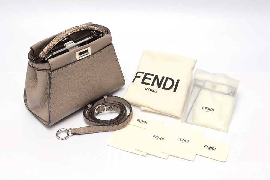 フェンディ / FENDI ピーカブー スモール セレリア バッグ