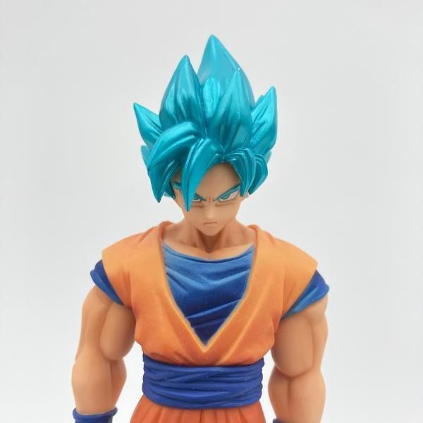 中古】【本体のみ】くら寿司 超サイヤ人ブルー孫悟空 フィギュア付き