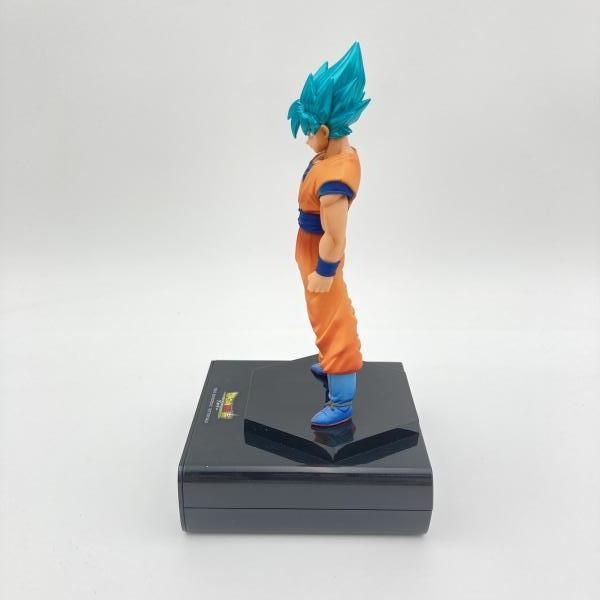 中古】【本体のみ】くら寿司 超サイヤ人ブルー孫悟空 フィギュア付き