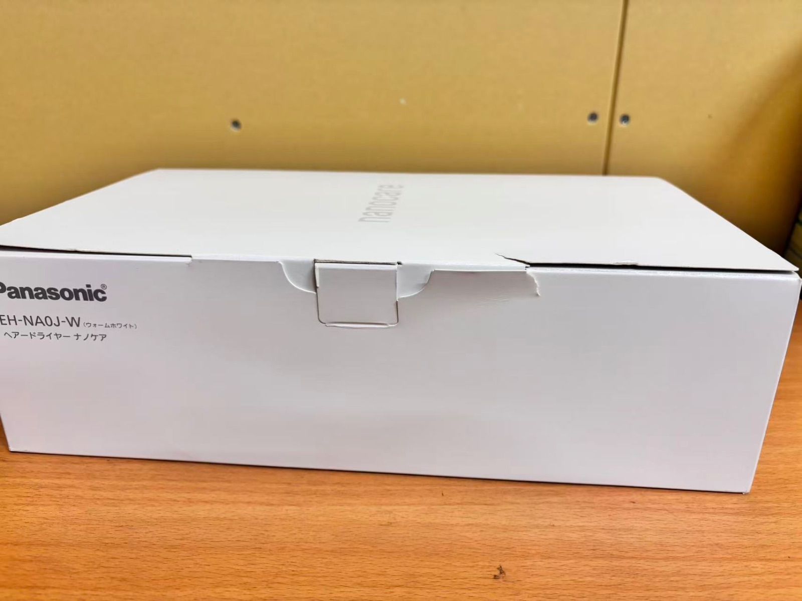  パナソニック ナノケア EH-NA 0 J-W ウォームホワイト ヘアドライヤー 25年製 ドライヤー ヘアドライヤー