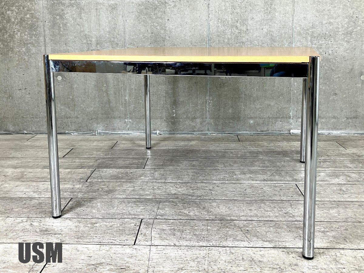 USMハラー□スクエアーテーブル W1000□ラッカービーチ□hhstyle