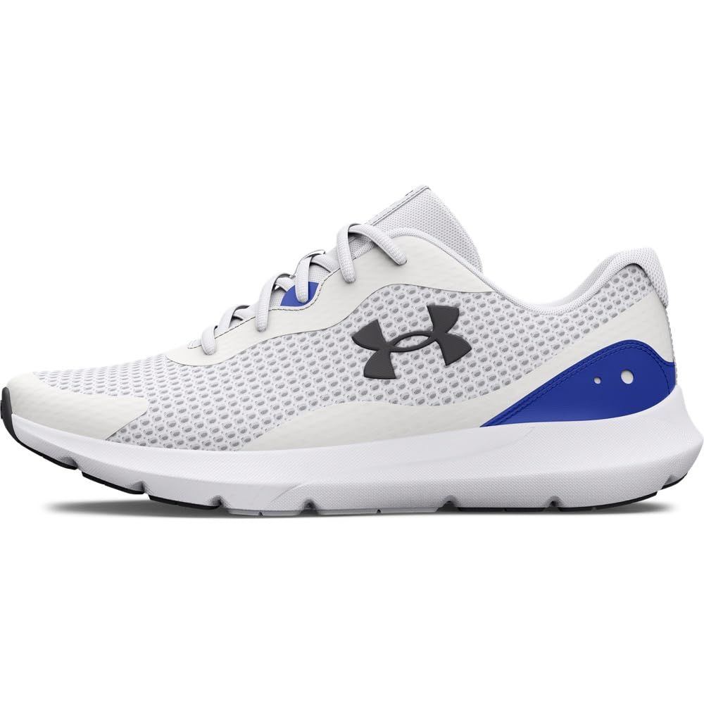 Under Armour UA Surge 3 White Team Royal Jet Gray 28 0 ホワイト チームロイヤル ジェットグレー Free Size