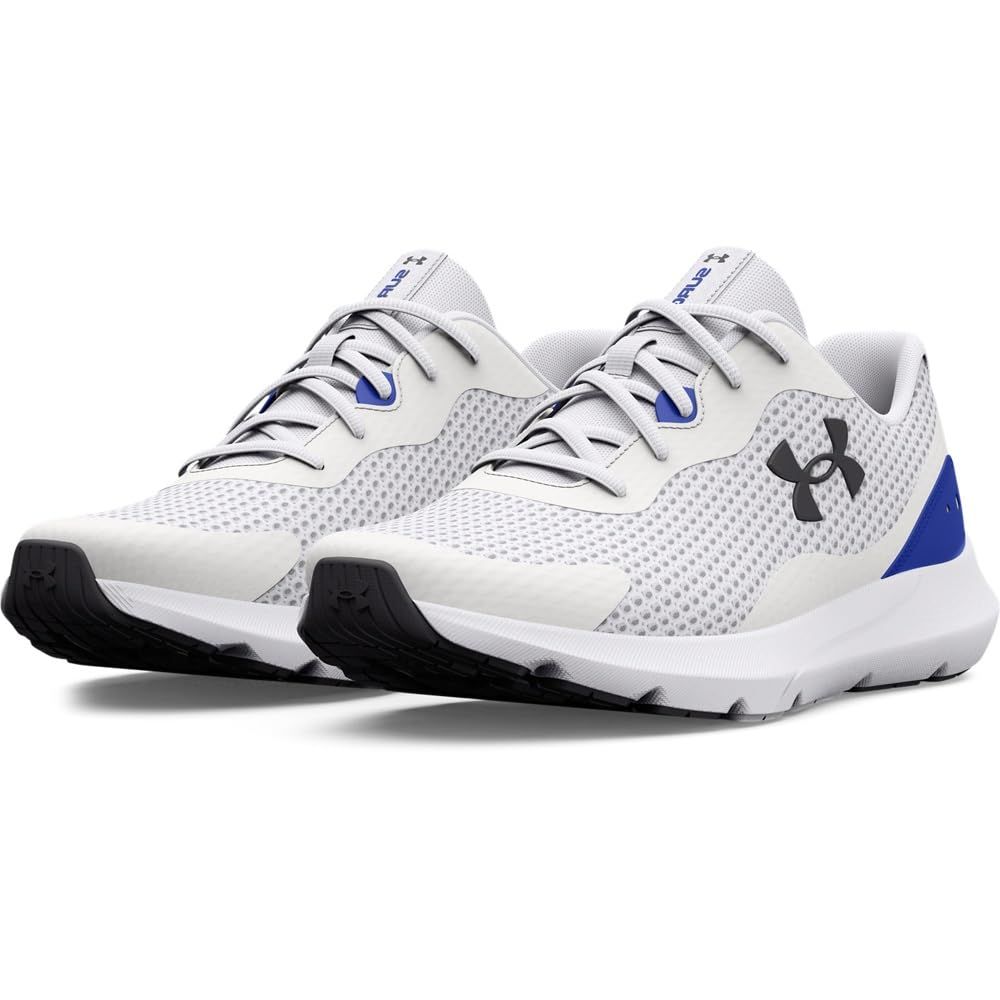 Under Armour UA Surge 3 White Team Royal Jet Gray 28 0 ホワイト チームロイヤル ジェットグレー Free Size