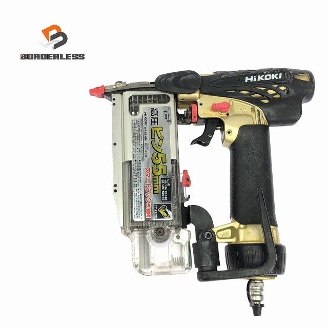 比較的 HiKOKI ハイコーキ 55 mm 高圧 ピン釘打機 NP HM ピン釘打ち機 ピンネイラ ピンタッカー エア工具119204