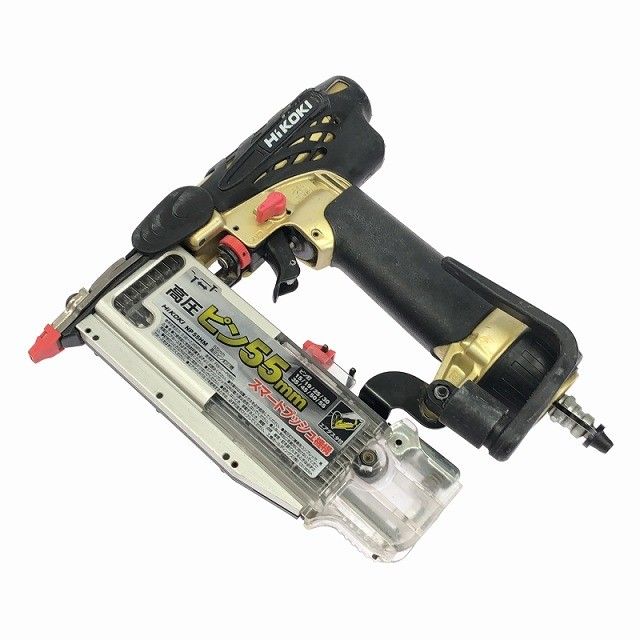 比較的 HiKOKI ハイコーキ 55 mm 高圧 ピン釘打機 NP HM ピン釘打ち機 ピンネイラ ピンタッカー エア工具119204