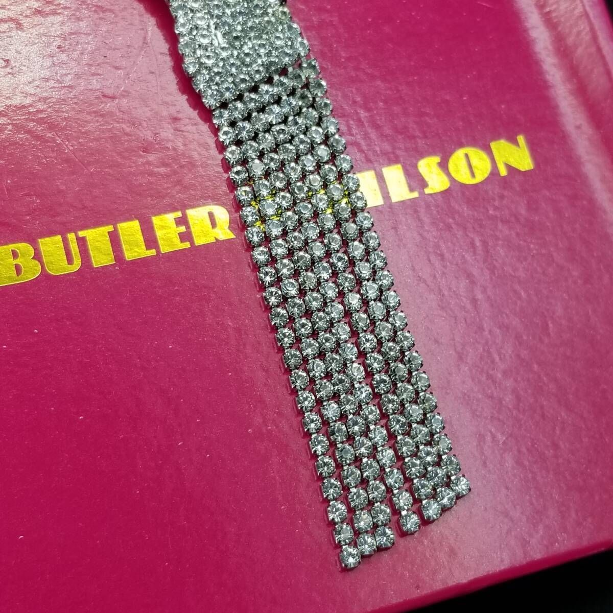Butler & Wilson 英国 ダンスをする男女 ラインストーン ブローチ
