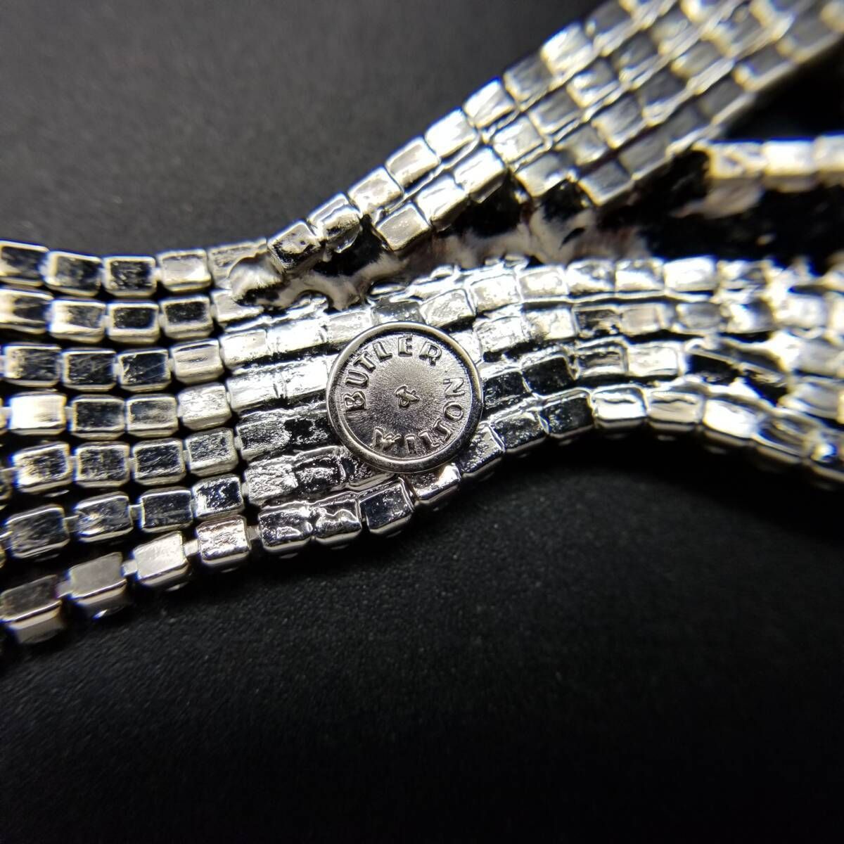 Butler & Wilson 英国 ダンスをする男女 ラインストーン ブローチ