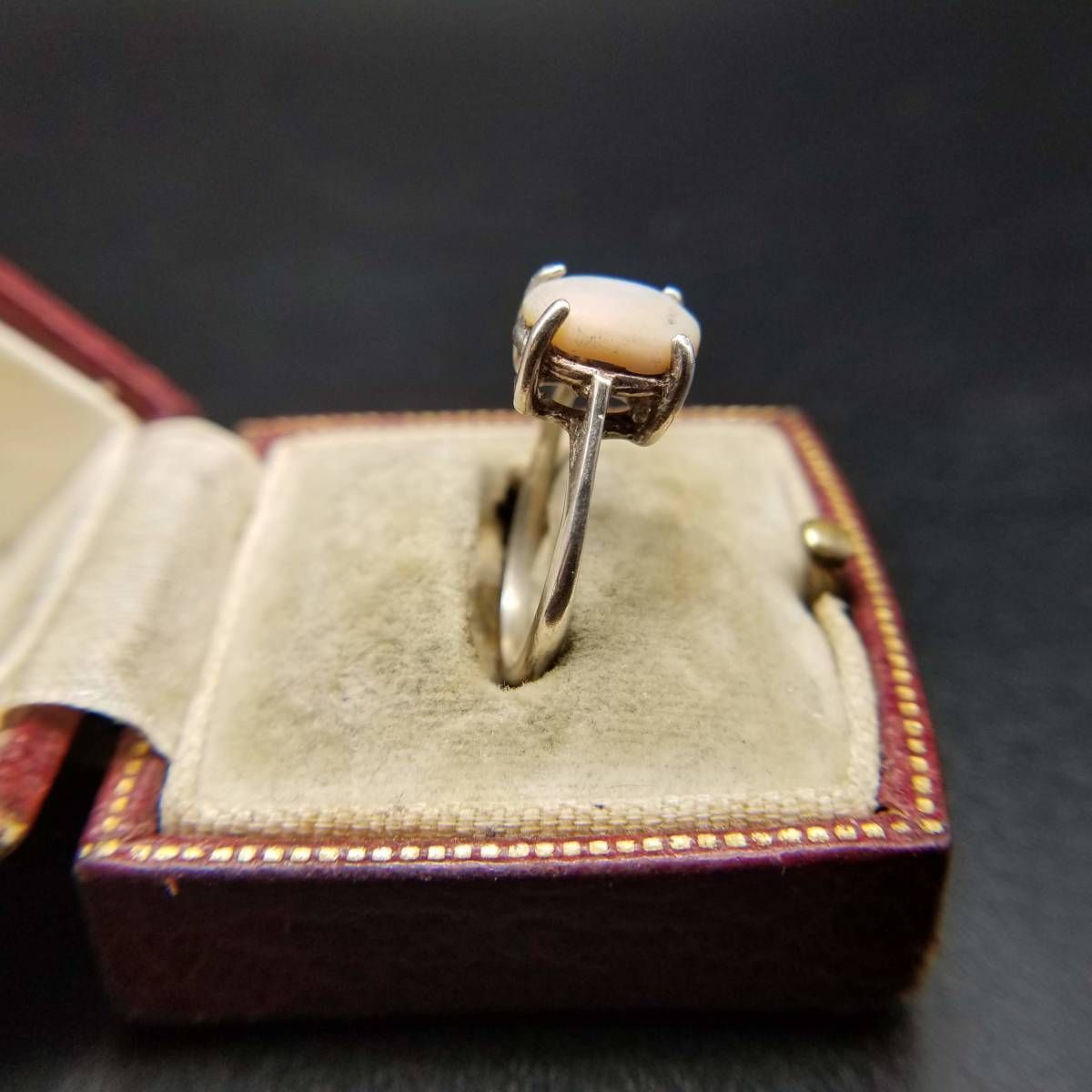 ブラジル ヴィンテージ マザーオブパール カボション 925 シルバー