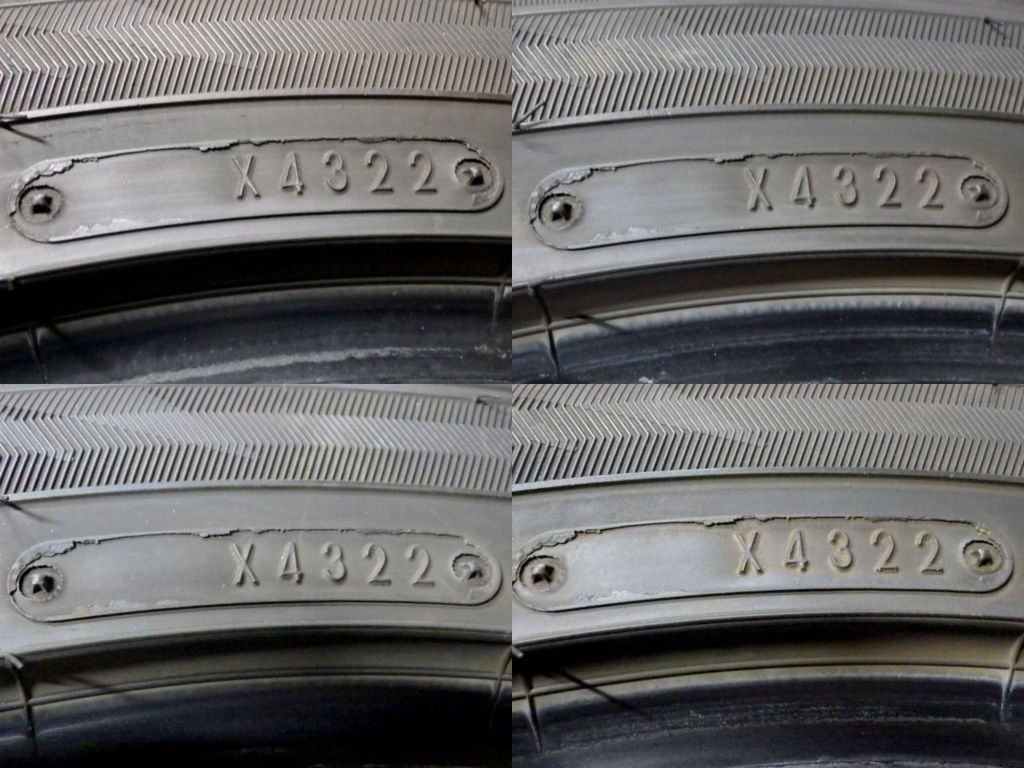  SR 241 製造 約8部山 DUNLOP WM 02 225 45 R 18 4本 12インチ以下 スタッドレス