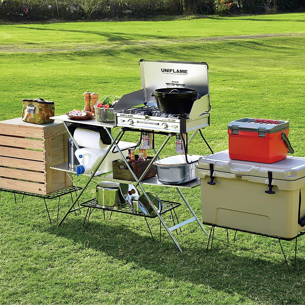 ユニフレーム] キッチンスタンドIII 節約 611715 ユニフレーム