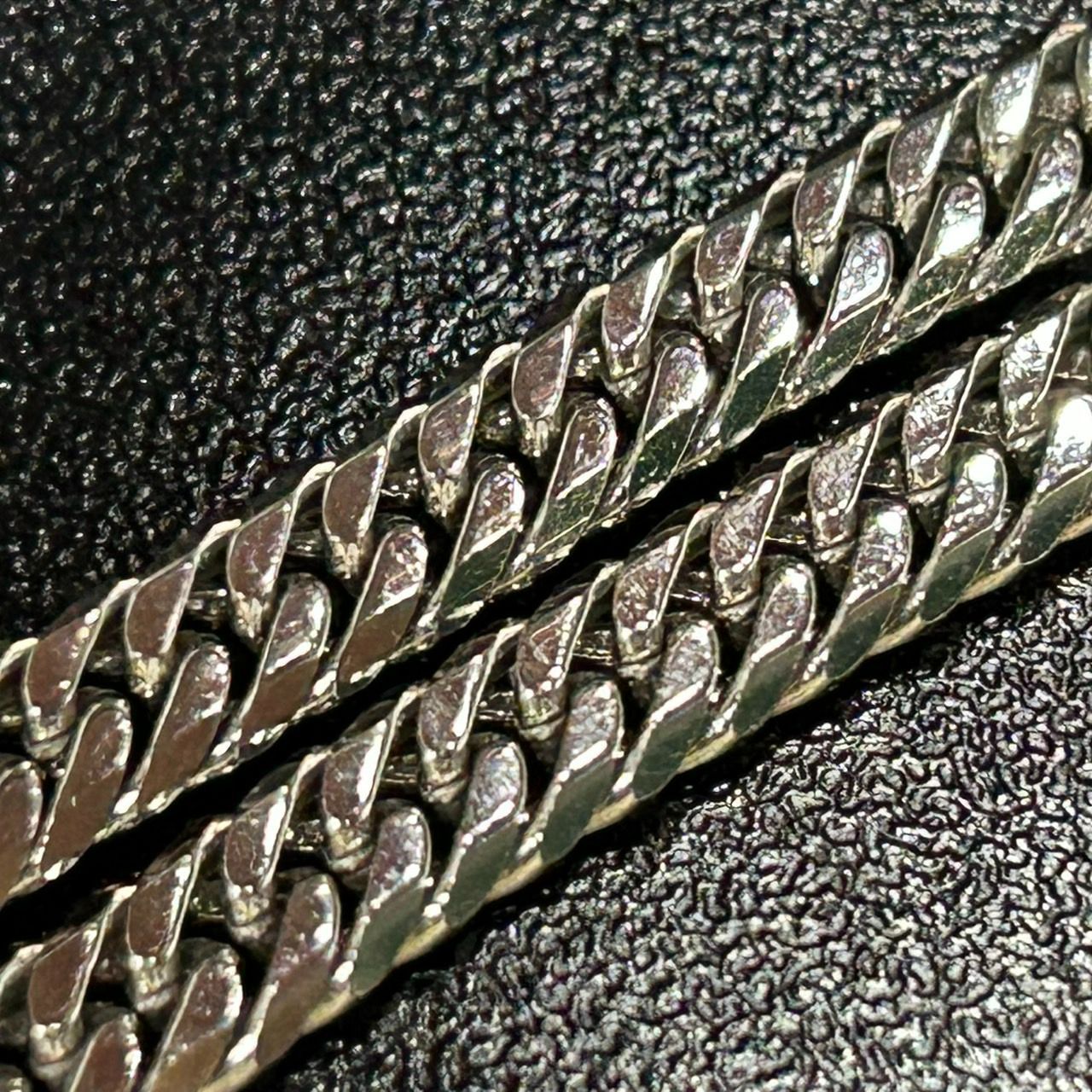 喜平 ブレスレット Pt 850プラチナ 6面 ダブル 腕周り17 5 cm 20 g 造幣局検定マーク ホールマーク