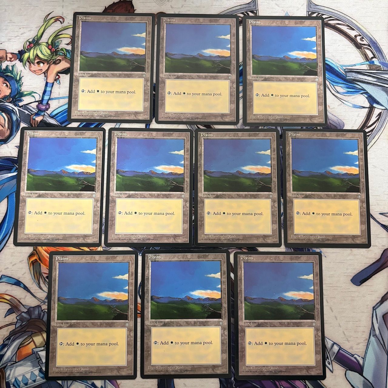 kwq8 30 平地/Plains アイスエイジ 10枚 型番統ー まとめ 人気絵柄