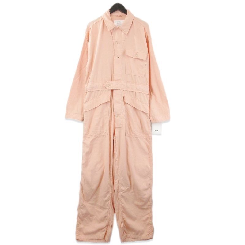 INNAT インアット 43 ALL IN ONE 08 P 03 オールインワン つなぎ コットン シルク ピンク 2