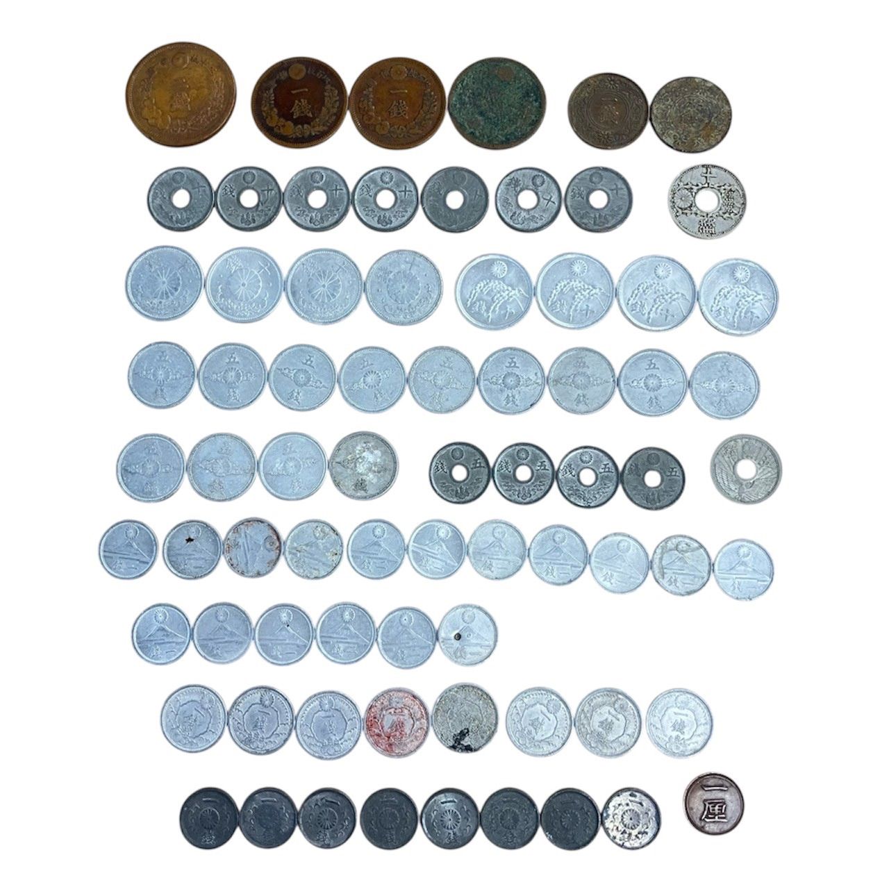 旧貨幣 74枚 袋 まとめ売り セット - メルカリ